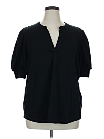 Nic + Zoe Short Sleeve Blouse (view 1)