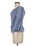 Vineyard Vines 100% Cotton Blue 3/4 Sleeve Blouse Size 2 - photo 5