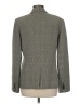Lands' End 100% Polyester Plaid Gray Blazer Size 8 - photo 2