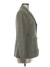 Lands' End 100% Polyester Plaid Gray Blazer Size 8 - photo 4