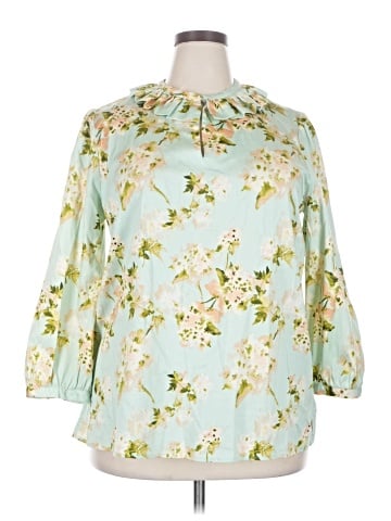 Tuckernuck 3/4 Sleeve Blouse (view 1)