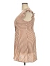 Unbranded 100% Polyester Stripes Tan Casual Dress Size XXL - photo 5