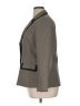 Le Suit 100% Polyester Gray Blazer Size 14 - photo 5