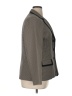 Le Suit 100% Polyester Gray Blazer Size 14 - photo 4