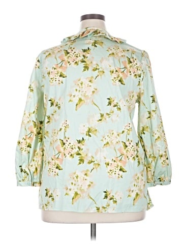 Tuckernuck 3/4 Sleeve Blouse (view 2)