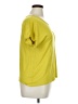 Max Studio Yellow Short Sleeve T-Shirt Size XL - photo 4