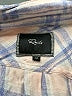 Rails 100% Rayon Plaid Ivory Long Sleeve Button-Down Shirt Size M - photo 7