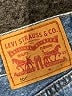 Levi's 100% Cotton Blue Jeans Size 33 waist - photo 4