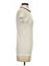 Athleta 100% Nylon Ivory Short Sleeve Polo Size S - photo 4
