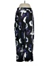 J.Crew 100% Polyester Print Black Casual Pants Size 0 - photo 1
