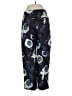 J.Crew 100% Polyester Print Black Casual Pants Size 0 - photo 2