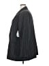 Scoop Stripes Gray Blazer Size 2X - photo 5