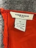 Vertigo Paris 100% Rayon Red Orange Sleeveless Blouse Size M - photo 7