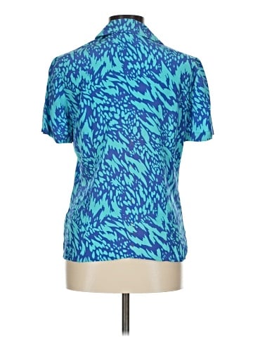 Carlisle Short Sleeve Silk Top (view 2)