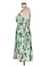 Torrid 100% Rayon Floral Green Casual Dress Size Lg Plus (0) - photo 5