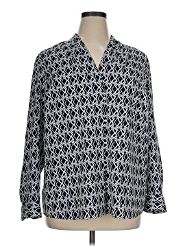 Lauren by Ralph Lauren Long Sleeve Button-Down Shirt (view 1)