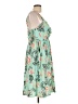 Torrid 100% Rayon Floral Green Casual Dress Size Lg Plus (0) - photo 4