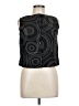 Studio G 100% Silk Black Sleeveless Silk Top Size 12 Petite - photo 1