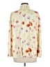 Unbranded Print Ivory Long Sleeve Blouse Size M - photo 2