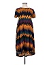 Lularoe Chevron-herringbone Orange Casual Dress Size XS - photo 1