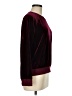 Petite Plume Burgundy Pullover Sweater Size Med Petite - photo 4