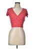 Billabong Red Short Sleeve Top Size L - photo 1