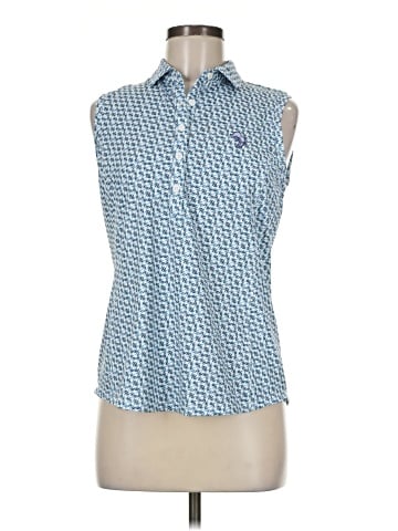 Zero Restriction Sleeveless Polo (view 1)