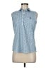 Zero Restriction Blue Sleeveless Polo Size M - photo 1