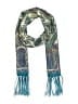 Unbranded Paisley Teal Scarf One size - photo 1