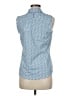 Zero Restriction Blue Sleeveless Polo Size M - photo 2