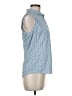 Zero Restriction Blue Sleeveless Polo Size M - photo 4