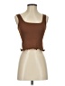 OQQ Brown Tank Top Size S - photo 1