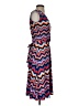 Leota Chevron-herringbone Blue Casual Dress Size XS - photo 4