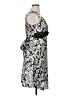 Jessica Howard 100% Polyester Paisley Silver Cocktail Dress Size 14 Petite - photo 4
