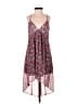 BCBGeneration 100% Polyester Paisley Pink Casual Dress Size XS - photo 1