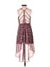 BCBGeneration 100% Polyester Paisley Pink Casual Dress Size XS - photo 2