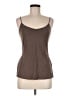 Vince. 100% Cotton Brown Tank Top Size M - photo 1
