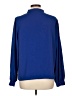 Shein 100% Polyester Blue Long Sleeve Blouse Size 12 - photo 2