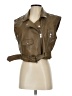 Topshop 100% Polyurethane Brown Vest Size 4 - photo 1