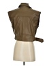 Topshop 100% Polyurethane Brown Vest Size 4 - photo 2