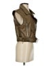 Topshop 100% Polyurethane Brown Vest Size 4 - photo 4