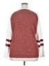 Unbranded Color Block Red Pullover Sweater Size 2X - photo 2