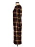 Unbranded Plaid Brown Casual Dress Size S (estimated) - photo 5
