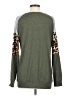 Unbranded Animal Print Green Pullover Sweater Size S - photo 2