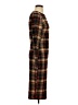 Unbranded Plaid Brown Casual Dress Size S (estimated) - photo 4