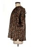 Ann Taylor LOFT Floral Black Short Sleeve Blouse Size M - photo 5