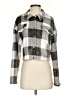 Shein 100% Polyester Plaid Gray Jacket Size S - photo 1