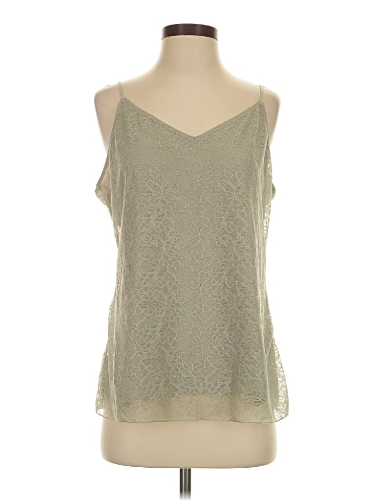 Pre-owned Banana Republic Sleeveless Blouse In Tan