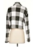 Shein 100% Polyester Plaid Gray Jacket Size S - photo 2