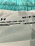 Under Armour Color Block Teal Athletic Shorts Size M - photo 3